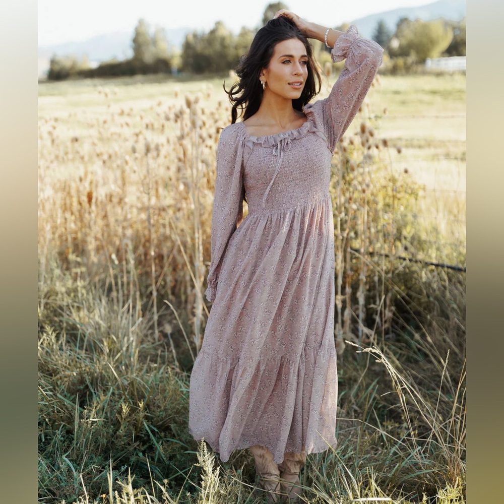 Henley boutique floral dress